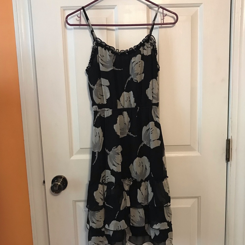 Old Navy spaghetti strap dress with ruffled bottom